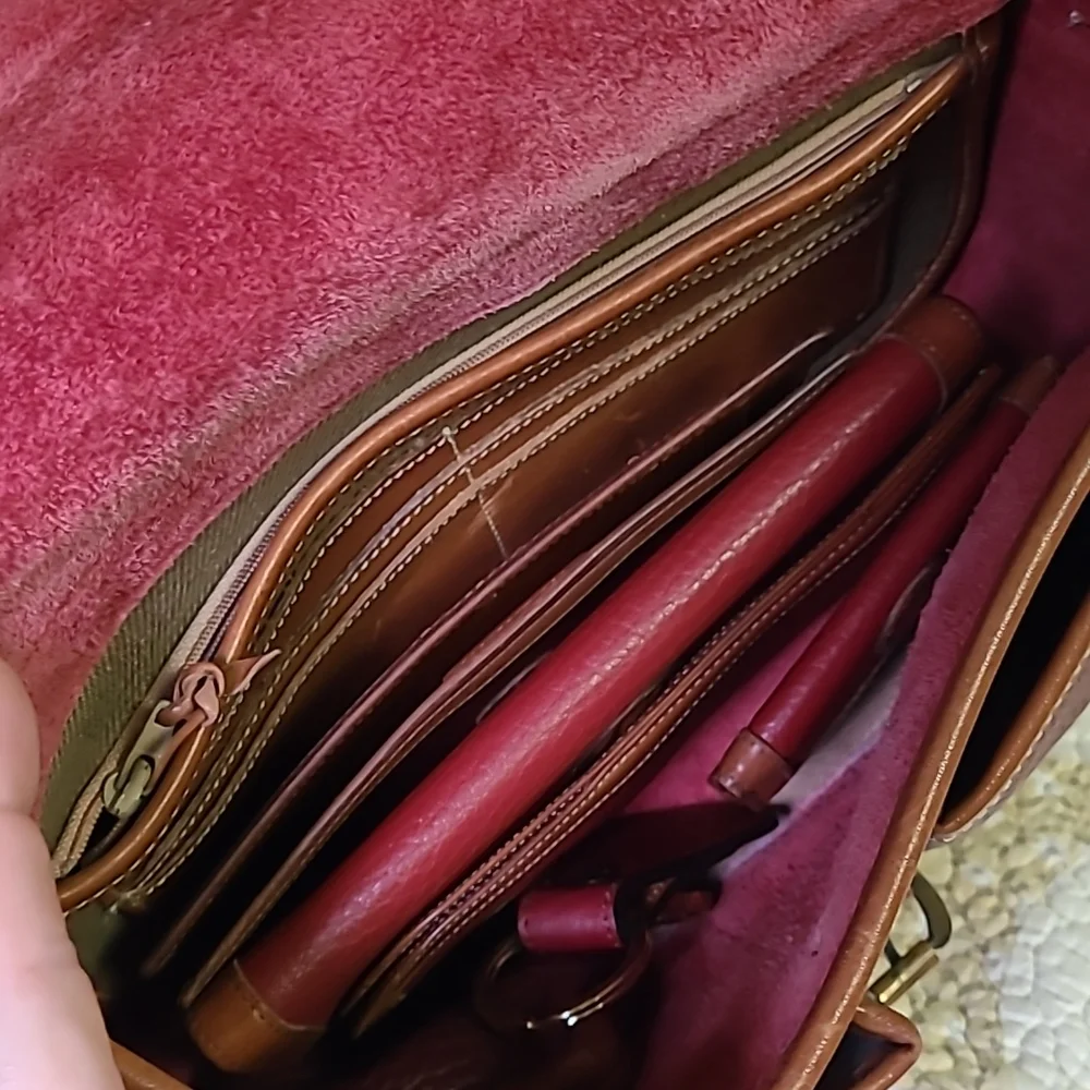 Vintage Dooney & Bourke AWL (Rare) Rose Satchel Bundle - Picture 17 of 17